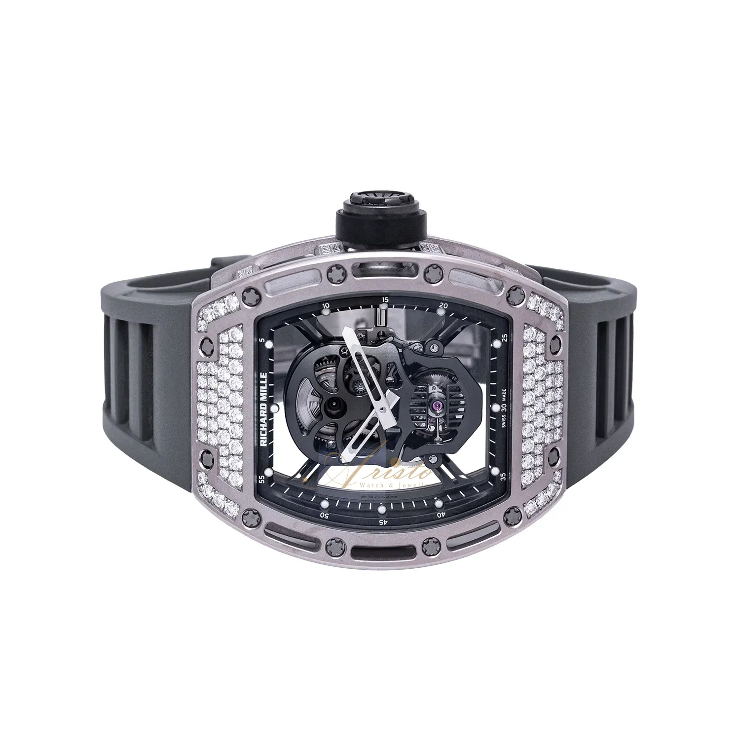 ルイリッチ　JM Richard Mille RM 030 Black Skeleton Dial